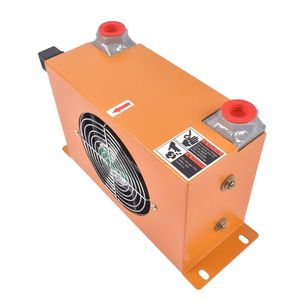 AH0608T CA Air-Cooled Radiator Hydraulic Oil Cooler for AGT Q12 H12 QH12 <b>DC</b> <b>12V</b> Fan System - Product Image 4