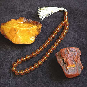 Perles de prière islamiques en résine étanche faites à la main, Misbaha Tasbih, cadeau de Ramadan et de l'Aïd, décoration de la maison, figurine d'ange circulaire - Product Image 6