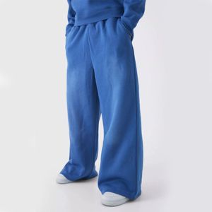 Pantalon de jogging ample et évasé pour homme, 100 % coton, style hip-hop, haute qualité, tendance streetwear 2026 - Product Image 2