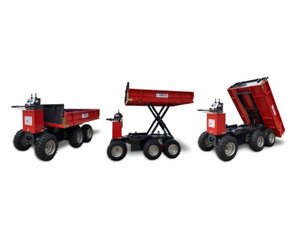 Chariot électrique à roues LMM-M400L avec système à double moteur et longue autonomie de la batterie, capacité de charge de 400 kg - Product Image 2