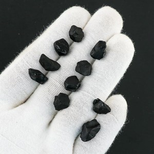 Natural Black Tourmaline Grade Rough Gemstone <b>Raw</b> <b>Crystal</b> For Jewelry Making Healing Stone Loose High Quality - Product Image 5