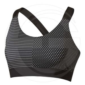 Sujetador deportivo de yoga de talla grande de alta elasticidad con decoraciones de cristal, tirantes cruzados a prueba de viento, alta sujeción y comodidad transpirable para mujer - Product Image 1