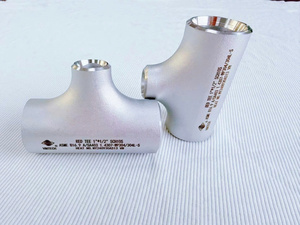 Conexión de Tubería Industrial de Acero Inoxidable Fabricada en Vietnam, Tipo T Reductora, ASME B16.9 WP304 304L, Sin Costura, para Soldadura a Tope - Product Image 2