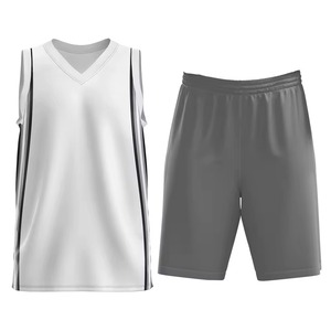 Uniformes de basket-ball au design unique, fabriqués en usine, personnalisables avec votre propre logo, vêtements d'équipe respirants, uniformes de basket-ball en vente - Product Image 2