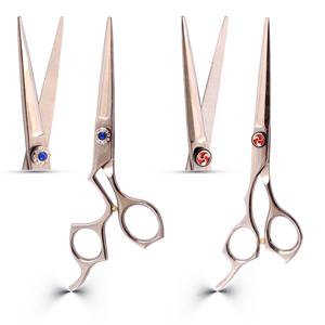 Tijeras de peluquería profesionales con filo afilado, herramientas de salón que proporcionan cortes precisos y limpios, reduciendo el daño al cabello y mejorando la eficiencia del peinado. - Product Image 2