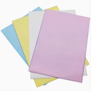 Copie d'facture CB CFB CF Carbonisée 9,5*11 pouces Fabricant de papier autocopiant NCR grand format en continu A4 500 feuilles - Product Image 2
