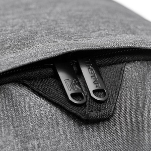 Tkatak Minimalist Oxford Laptop <b>Backpack</b> 20-39L Water Resistant Shoulder <b>Straps</b> Unisex Softback Zipper Closure - Product Image 6