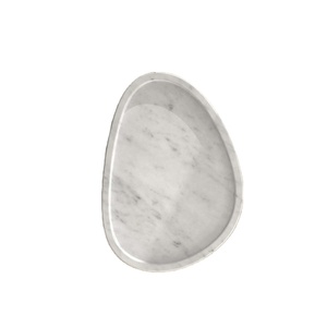 Premium <b>Oval</b> Marble Tray Luxury Stone Serving Tray <b>Coffee</b> <b>Table</b> Organizer Decorative Home Decor Export Quality Best Seller trend - Product Image 1