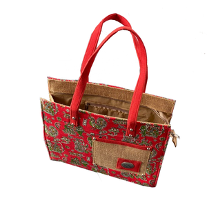 Eco-Friendly 100% Jute Unisex Nice Fashionable Azo-Free Printed Jute <b>Shopping</b> <b>Bag</b> with Competitive Rate <b>Reusable</b> Self Handle - Product Image 4