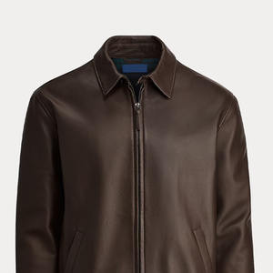 Chaqueta de Invierno Premium para Hombre al Mejor Precio, Cuero Genuino, Resistente al Viento e Impermeable, Teñido Liso, Todas las Tallas Disponibles - Product Image 4