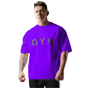 Camiseta Deportiva Blanca para Hombre, Cuello Redondo, Manga Corta, Corte Regular, 100% Algodón, Transpirable, Ecológica, de Secado Rápido, Estilo Veraniego, Simple - Product Image 3