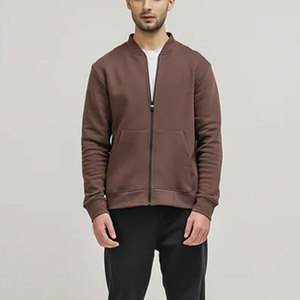 New Arrival Design Men's Bomber <b>Jackets</b> Wholesale Price New Design Solid Blank Color Custom Logo Causal Bomber <b>Jackets</b> - Product Image 1