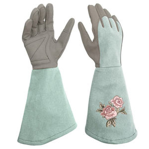 Unlined Driving <b>Gloves</b> Goat Leather 2026 Industrial Work Safety <b>Gloves</b> Elastic Cuff Thumb Style Uni-sex Working Gardening <b>Gloves</b> - Product Image 5