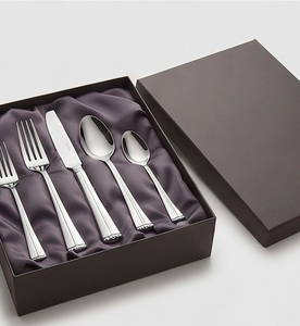 Ensemble de couverts en argent de qualité supérieure, élégants en acier inoxydable, accessoires de table essentiels, vaisselle moderne pour la cuisine - Product Image 6