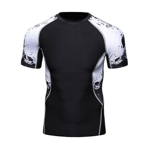 Camiseta Deportiva para Hombre, Manga Larga, Spandex/Poliéster, Sublimada, Teñida, Elástica, Secado Rápido, Transpirable, Ecológica - Product Image 1