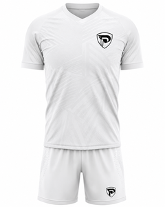 Maillot de football international Dumela pour homme – Maillot de sport d'été à manches courtes, uni, écologique, séchage rapide, respirant et confortable - Product Image 1