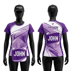 Maillot de netball pour homme en polyester 240g, impression par transfert thermique, logo personnalisé, respirant, anti-UV, anti-bactérien, à manches courtes - Product Image 1