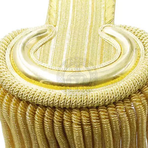 Épaulettes décoratives de qualité supérieure, couture soignée, légères, en coton/nylon/polyester écologiques, personnalisables, haute qualité - Product Image 5