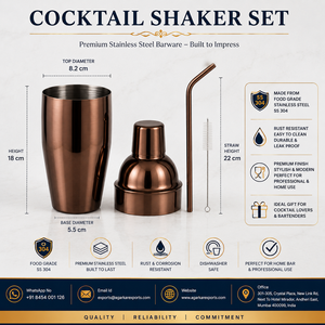Shaker à cocktails en acier inoxydable avec revêtement PU de 350 ml pour commande en gros, avec paille, qualité alimentaire, mélangeur de bar, fabricant - Product Image 5