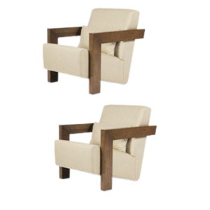 Canapé de jardin en bois de haute qualité canapé en cuir à un siège ensemble de canapé pour meubles d'extérieur et d'intérieur usine directe d'Indonésie - Product Image 2