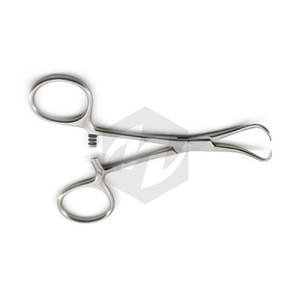 Pinza para Toallas Backhaus de 5.25 Pulgadas, Acero Inoxidable, Instrumentos Quirúrgicos Médicos, Uso Dental, Veterinario y de Laboratorio, Reutilizable - Product Image 4