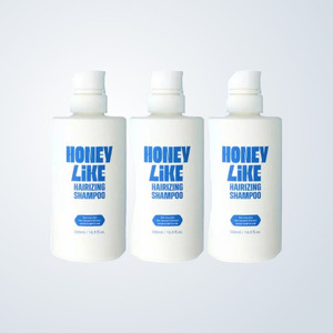 Champú anticaída coreano Honeylike Hair Rising Shampoo 500ml (3 piezas) champú de miel - Product Image 3