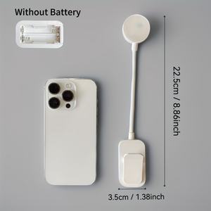 Lampe de lecture LED <span class=keywords><strong>à</strong></span> <span class=keywords><strong>clipser</strong></span>, rechargeable par USB, col de cygne flexible pour <span class=keywords><strong>liseuse</strong></span> électronique et éclairage de chevet - Product Image 5