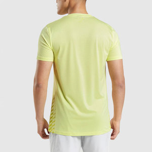 เสื้อยิมแห้งเร็วสำหรับผู้ชาย เสื้อยืดออกกำลังกาย MOQ ต่ำ 100% ผ้าฝ้าย ทรงหลวม พิมพ์ลาย ราคาขายส่ง - Product Image 3