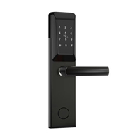 Cerradura Inteligente sin Llave para Hotel con Contraseña, Aplicación TTlock, Almacenamiento en la Nube, Cerradura Electrónica con Teclado y Código para Hotel, Apartamento, Hogar y Oficina