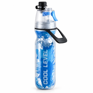 Modern Promotional Gift with PE Eco-Friendly Mist <b>Spray</b> Sports <b>water</b> <b>bottle</b> Keychain towel In Transparent portable bag - Product Image 3