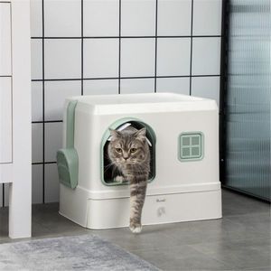 Pet Cat Carrier Convenient Litter Box Accessory - Product Image 1