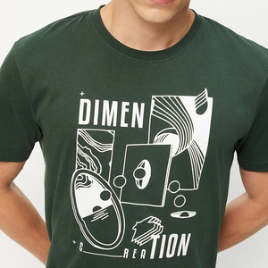T-shirt pour homme en coton 100% de haute qualité, vêtements décontractés à la mode, manches courtes, col rond, tissu en coton, fabriqué au Pakistan - Product Image 6