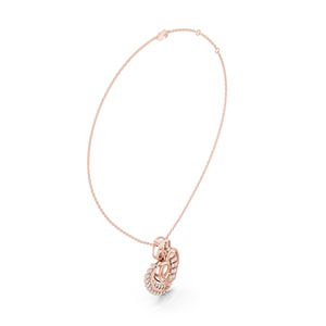 Collier pendentif cœur en or jaune 14 carats avec diamant de laboratoire, chaîne à maillons, bijoux fins pour femme, cadeau pour mariage ou fête - Product Image 4