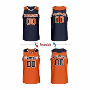 Camisetas de Baloncesto Personalizadas, Camiseta Deportiva Sublimada Informal, Transpirable, de Secado Rápido, con Protección UPF 50, Nombre Personalizado - Product Image 6