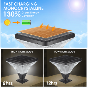 Lampada Solare LED da Strada W1340P181973 con Controllo Remoto e Sensore di Movimento, Installazione Senza Cavi - Product Image 4