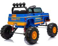 Voiture électrique pour enfants Big Foot sous licence, 4 moteurs 555, 24V, télécommande 2.4G, suspension à ressorts, pour les enfants de 2 à 7 ans