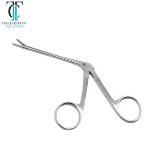Pinzas de Agarre Tipo Cocodrilo Profesionales de Acero Inoxidable, Instrumento Médico Quirúrgico para Procedimientos de Otorrinolaringología y Otología - Product Image 1