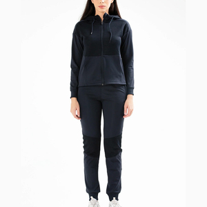 New Fashion Workout Tracksuit For Women Two Piece Pants Set Tracksuit Stand Collar Printed <b>Zipper</b> <b>Top</b> Pants 2 Pieces Tracksuit - Product Image 1