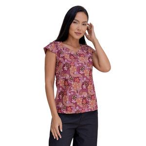 เสื้อเชิ้ตพิมพ์ลายพรีเมียมสำหรับผู้หญิง เสื้อแฟชั่นแขนยาวลำลอง - Product Image 5