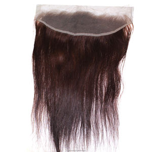 El mejor cabello humano natural frontal, liso o con textura, con buena cutícula alineada, cabello humano virgen de longitud larga con tamaño de gorro pequeño. - Product Image 5