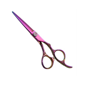 Professional New Hair Cutting Barber Scissors Purple Color Stainless Steel Salon Hairdressing Shears <b>Tool</b> - Product Image 1