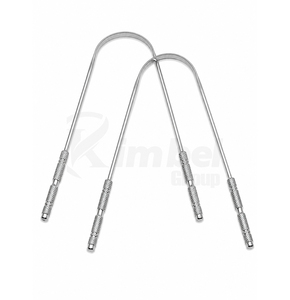Limpiador de Lengua en Forma de U de Acero Inoxidable de Grado Médico al por Mayor para Cuidado Bucal en el Hogar - Product Image 1