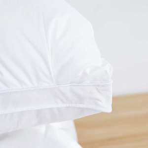 Oreillers de sommeil modernes en duvet de plumes <span class=keywords><strong>d</strong></span>'<span class=keywords><strong>oie</strong></span>, housse 100% coton, respirants et ergonomiques, lot de 2, taille King - Product Image 5