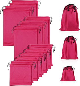 Bolsa de satén profesional OEM con cordón, personalizable con marca, embalaje de lujo, fabricación de marca privada a nivel mundial - Product Image 1