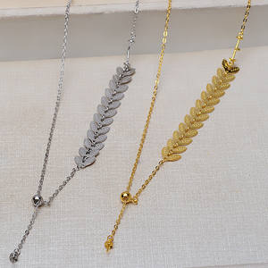 โซ่เงินแท้ S925 ปรับความยาวได้ ดีไซน์หางปลาแบบ Y สำหรับทำจี้พู่ห้อย DIY รองรับไข่มุกขนาด 8-12 มม. อุปกรณ์ทำเครื่องประดับ - Product Image 2