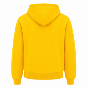 High Quality Men Zip Hoodie Full Zipper Fleece Hooded Sweatshirt Split Pouch Pocket Plain Solid Color Casual Custom Zip Hoodie - Product Image 2