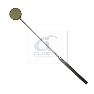 ENT Instruments Manual Laryngeal <b>Mirror</b> with <b>Clip</b> Stainless Steel Surgical Instrument for Laryngoscopy Reusable Medical - Product Image 1