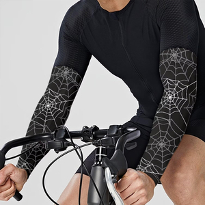 Manchons de bras multicolores en tissu dernière génération, extensibles, protection UV, pour la course et le cyclisme - Product Image 6