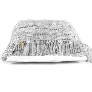 Frange en fil métallique de haute qualité, personnalisable, écologique, tissée, pour la décoration textile de maison et de vêtements, vente en gros OEM - Product Image 3