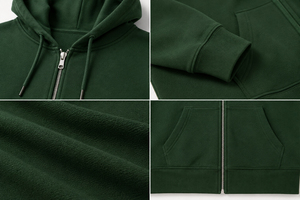 Classic mens zip hoodie offering lightweight warmth practical design and comfortable wear for everyday movement and relaxed - Product Image 6